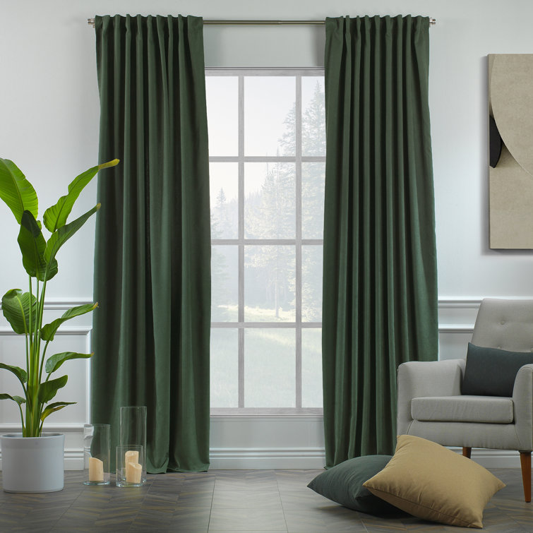 Lilijan Home & Curtain Extra Long & Extra Wide Decorative Curtain